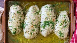 Mediterranean Chicken Recipe  The Perfect Summer Recipe with a Tangy Olive Oil and Lemon Marinade [upl. by Nrojb]