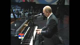 Vladimir Putin masterfully playing Serbian song quotTi si mi u Krviquot Youre in my Blood Zdravko Colić [upl. by Margaretha307]