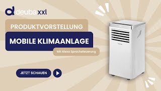 monzana® Mobile Klimaanlage MZKA1000 inkl App Sprachsteuerung Alexa [upl. by Sidky]