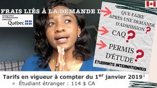 ÉTUDIER AU CANADA 🇨🇦 QUE FAIRE APRÈS LADMISSION CAQ PERMIS DÉTUDE [upl. by Skelly]