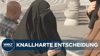 SCHWEIZ GEGEN BURKAS Parlament verbietet endgültig Vollverschleierungen [upl. by Pollak248]