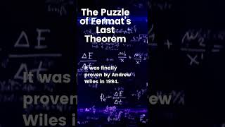 The Puzzle of Fermat’s Last Theorem [upl. by Ramal]