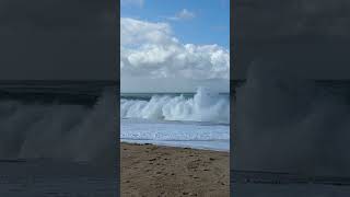 Waves at Nazaré  Portugal [upl. by Hnib493]