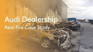 Kingspan Real Fire Case Studies Audi Dealership Belgium [upl. by Florenza189]