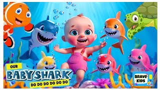 Baby Shark Song  Baby shark do do do Song  Nursery Rhymes and song toddlers cartoon [upl. by Fairleigh]