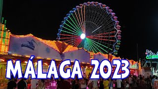 Atracciones feria de Málaga 2023 [upl. by Sephira9]