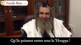 Appel du Rav Chalom Arouch pour le mariage de Yaël jeune démunie [upl. by Dasie]