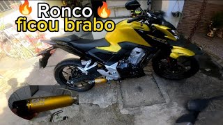 CB 300F TWISTER 2023 COM ESCAPAMENTO ESPORTIVO FULL JESKAP RONCO FICOU TOP 🔥🔥 [upl. by Standish218]