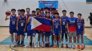 Quarterfinals 14U PILIPINAS HOTSHOTS VS ROAR INDONESIA  APC SINGAPORE 2024 [upl. by Ellersick]