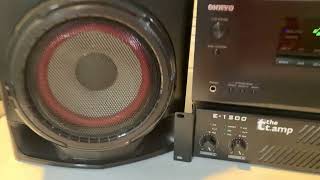 lg cj45 mids amp highs on onkyo txsr393 test [upl. by Elsbeth]