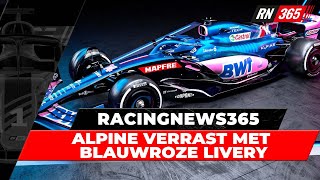 Alpine onthult de nieuwe A522 en brengt roze terug naar de Formule 1  RacingNews365 [upl. by Calli]