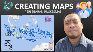 How to create a map in power bi  Persebaran Puskesmas di Indonesia [upl. by Margarethe]