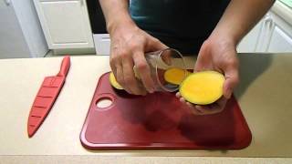 How to Peel a Mango in Under 10 Seconds [upl. by Ainoz]