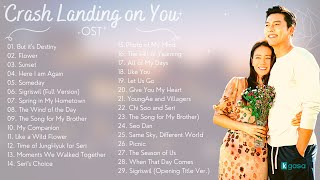 FULL ALBUM Crash Landing on You OST  사랑의 불시착 OST 2CD  BGM [upl. by Eneloj]