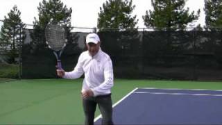 Tennis Forehand Groundstroke  The Swing Tempo [upl. by Nodnal]