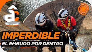 Por primera vez te mostramos el embudo del Lago San Roque POR DENTRO 🎥😱 [upl. by Serdna702]