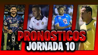 Horarios y Pronosticos de la Jornada 10 de la Liga MX  América el Maximo Gandor de Titulos [upl. by Joappa140]