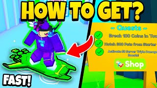 How To UNLOCK M10 HOVERBOARD amp M10 BOOTH FAST In Pet Simulator X ROBLOX  NEW QUESTS UPDATE [upl. by Irroc]