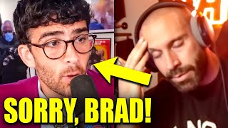 Hasan Piker OWNS Bradley Martyn With BRUTAL Reality Check On Trump [upl. by Nolur]