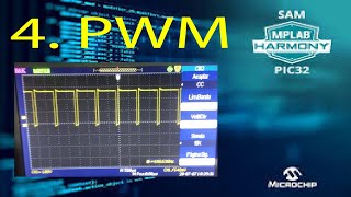 4 PWM tutorial harmony v3  XC32  pic32MX250F128 [upl. by Sadnak]