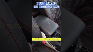 Mahindra 3XO High Quality Seat Cover  Car Seat Cover amp Lining Works  Car Accessories Chennai [upl. by Sucramad917]