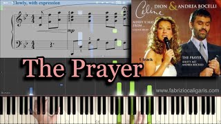 The Prayer  Piano Cover  PDF  Midi file [upl. by Ytisahcal]