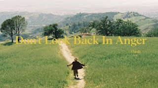 Dont Look Back In Anger  Oasis Singalong lyric video [upl. by Sherfield]