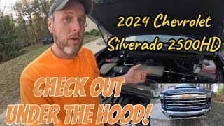 2024 Chevrolet Silverado 2500HD  66 L8T Gas Under The Hood [upl. by Henriques]