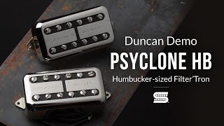 Psyclone HumbuckerSized FilterTron Pickups  Duncan Demo [upl. by Hoj781]