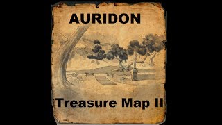 TESO Auridon Treasure Map II  chest location [upl. by Adnor165]