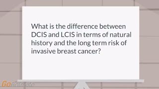 What is the difference between DCIS and LCIS [upl. by Falda]