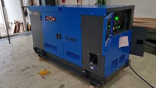 Test load Silent Generator TSUZUMI TDG 40 kva [upl. by Bowers]