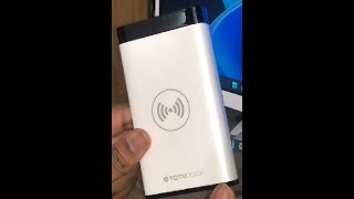 Power bank Review Totu Designwireless power bank Watch this video before you buy one 2021 [upl. by Gosser]