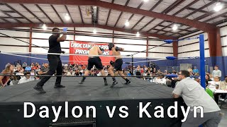 Choctaw Warrior Promotions 4 Daylon vs Kadyn [upl. by Cleon]