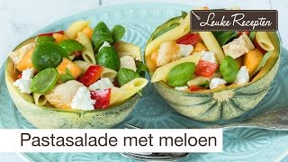 Pastasalade met meloen [upl. by Negaem980]