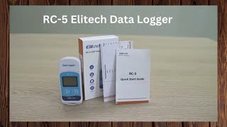 Elitech RC5 Temperature Data Logger [upl. by Astrea]