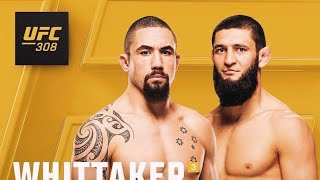 Robert Whittaker vs Khamzat Chimaev fight prediction [upl. by Devinne]