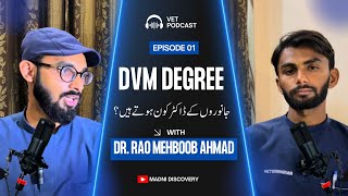 🎙️ Vet Podcast Ep 1 DVM Degree Doctor of Veterinary Medicine 🐾 [upl. by Neoma87]