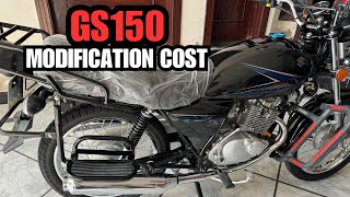 Gs150 2024 Fully Modified  Modifications Cost Of Gs150 [upl. by Fuld]