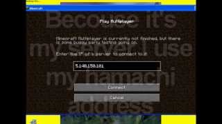 How to connect to a Minecraft server using Hamachi Works with all versions [upl. by Miller]