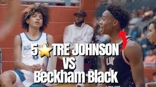 ANDRE IGUODALA Pulled Up To WATCH 5 STAR Tre Johnson VS TOP FRESHMAN Beckham Black MUST SEE 👀 [upl. by Annadiana337]