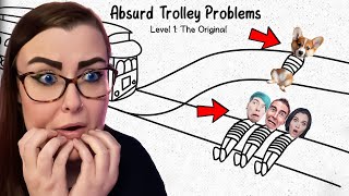 Are You A Good Person Absurd Trolley Problems [upl. by Teyut851]