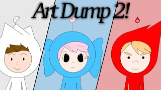 Art Dump 2 [upl. by Merrel819]