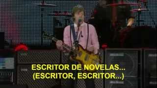 Paul McCartney Paperback Writer ZocaloMex Subtitulada Español [upl. by Ahsenrad963]