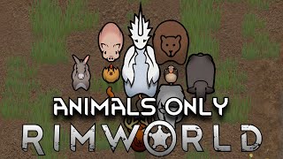 Can I Survive with Animals ONLY in Rimworld [upl. by Zindman]