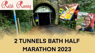 Slowest Half Yet  2 Tunnels Bath Half Marathon Relish Running [upl. by Eillit727]