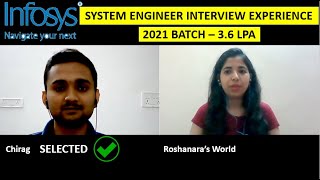 Infosys System Engineer Interview Experience  TH  HR Round Interview Questions  36 LPA [upl. by Acnairb]