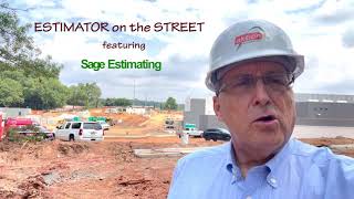 ESTIMATOR on the STREET episode 1 featuring SageEstimating by Aktion Associates [upl. by Wilton]