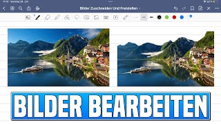 GoodNotes Bilder zuschneiden amp freistellen  GoodNotes Bilder bearbeiten [upl. by Nnylyrehc]