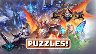 【Shadowverse】 Puzzles  Dawn of Calamity Beginner To Elite [upl. by Jezebel]